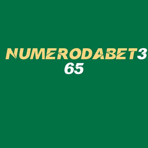 Logo da NUMERODABET365