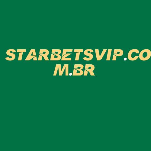 Logo da STARBETSVIP.BR